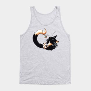 Tuxedo Trimmer Tank Top